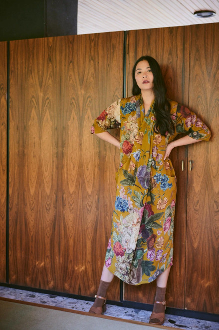 One Hundred Stars Rachel Dress ~ Primula Gold