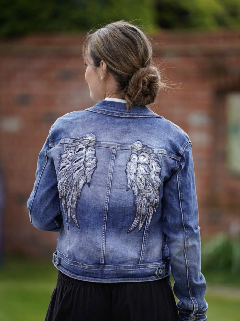 Angel Wings Denim Jacket