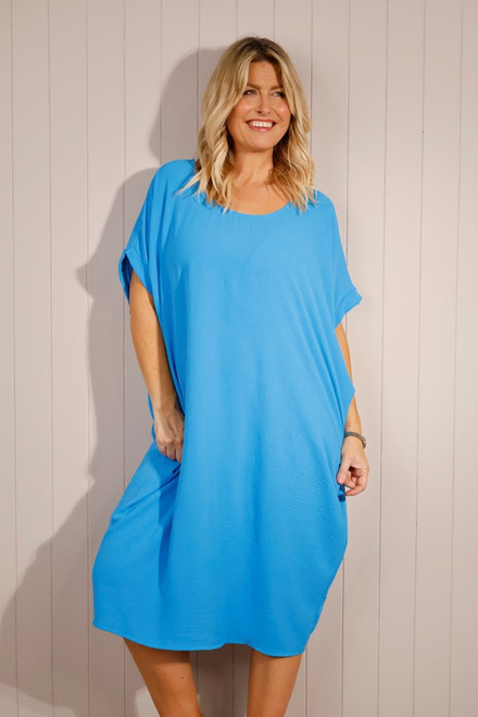 Balloon Dress ~ Turquoise