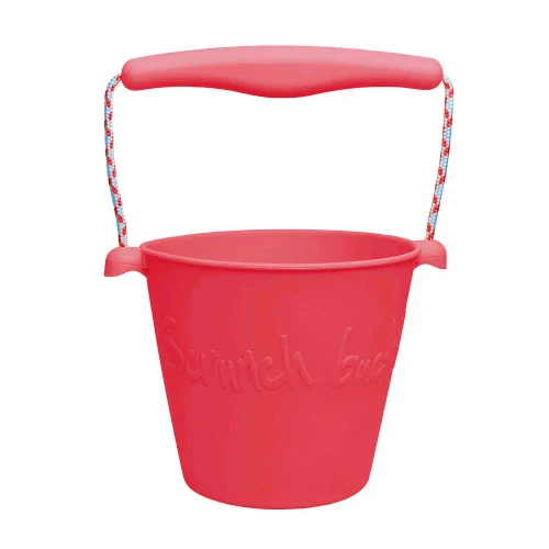 Scrunch Bucket ~ Strawberry Red