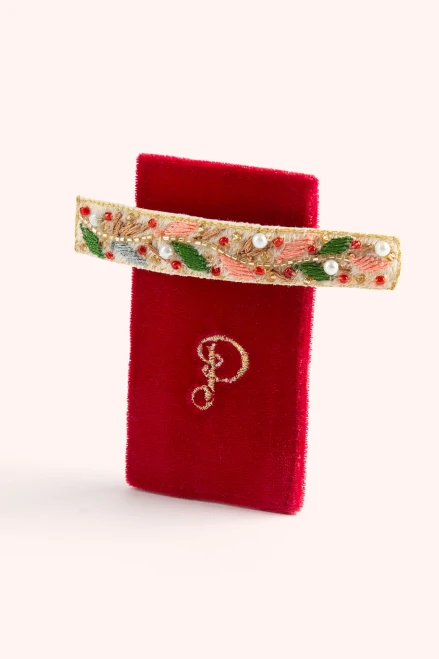 Holly Berry Red, Single Hair Berrette
