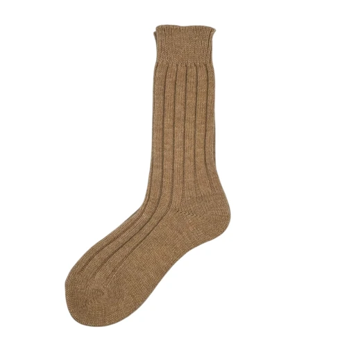 Sixton Sofia Cashmere Blend Single Socks ~ Sand