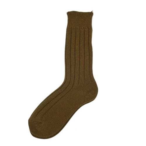 Sixton Sofia Cashmere Blend Single Socks ~ Khaki