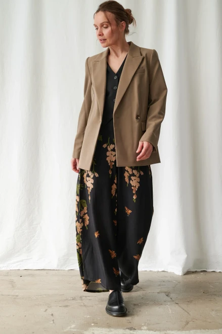 One Hundred Stars Palazzo Pants ~ Wisteria Black