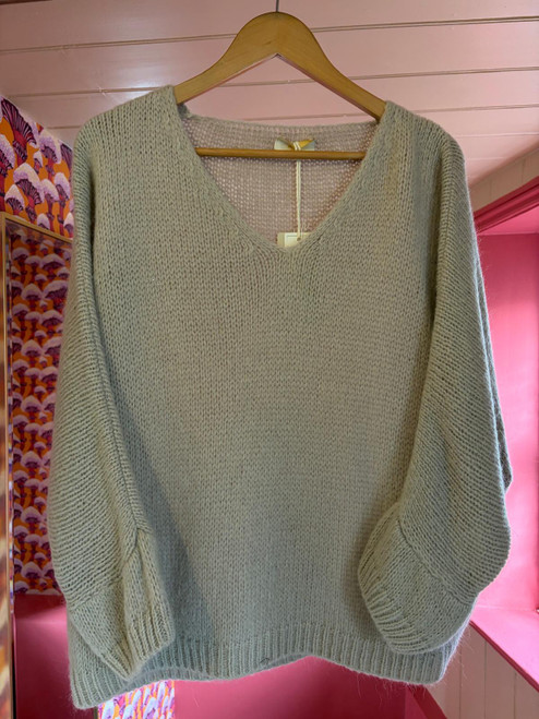 Mohair jumper ~ Mocha
