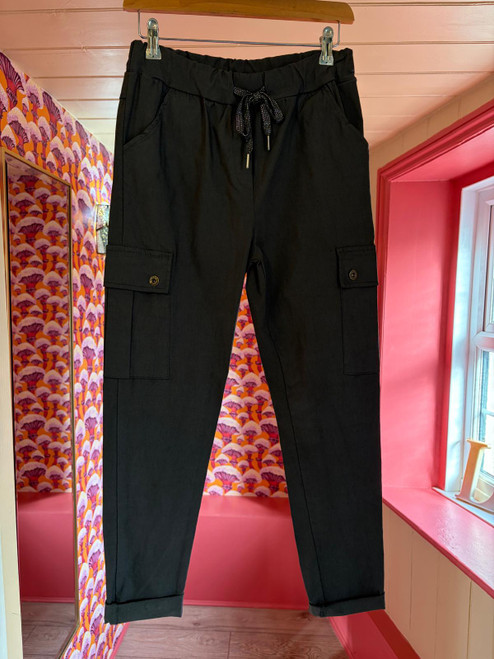 Cargo Combat Magic Trousers ~ Dark Grey