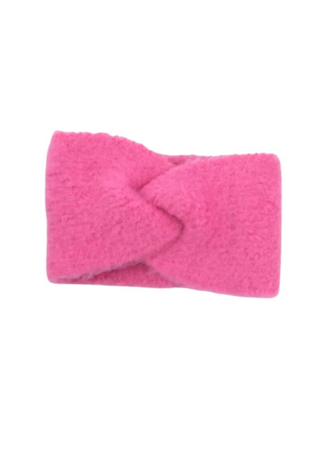Bekka Twist Headband ~ Barbie Pink