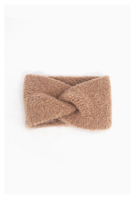 Bekka Twist Headband ~ Camel