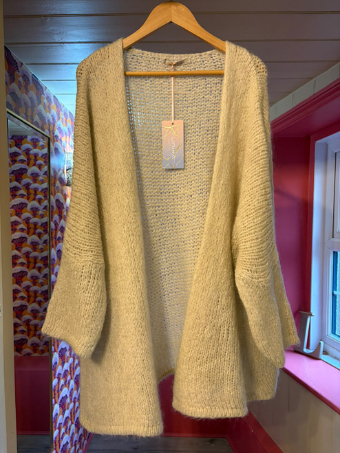 Star Sleeved Cardigan ~ Cream