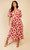 Floral Print Midaxi Dress