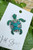 WS Green Turtle Brooch