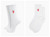 Miss Shorthair Women’s Embroidered Socks ~ Cream Lobster