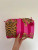 The Islander ~ Pink Stripes Tiger Mini Pouch