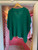 Mohair Button Through Sleeveless Cardigan ~ Jade Green