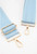 Miss Shorthair - Debrah Woven Bag strap ~ Light Blue