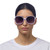 OKKIA - Sunglasses - OK019-LB  - Cool Lilac Breeze