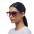 OKKIA - Sunglasses - OK020-TBR - Transparent Brown