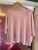 G7 Ribbed Edge Boxy Fit Jumper - Baby Pink