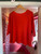 G7 Ribbed Edge Boxy Fit Jumper - Orange