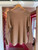 Classic Scoop Knitwear ~ Camel