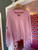 Detailed V Neck Jumper ~ Pink