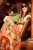 One Hundred Stars A-Line Maxi Skirt ~ Fans Scarlet
