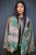 One Hundred Stars Wool Scarf ~ Crane Emerald
