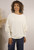 Slouchy Batwing Jumper ~ Cream