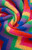 Miss Shorthair Bobbie Multi Colour Zig-Zag Heavyweight Scarf