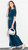 Miss Shorthair Lydia V-Neck Jumpsuit  ~ Teal