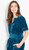 Miss Shorthair Lydia V-Neck Jumpsuit  ~ Teal