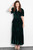 Miss Shorthair Roxy Tiered Maxi Dress ~ Green Velvet
