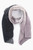 Miss Shorthair Lia Colour Block Heavyweight Scarf ~ Grey Ombré