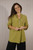 Sequin Pocket Blouse ~ Olive