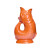 WADE Gluggle Jug  ~ Lustre Collection ORANGE