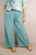 Plain Wide Leg Trousers ~ Teal