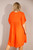 Seminyak Plain Tiered Tunic ~ Orange