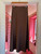 Satin Slip Skirt ~ Bitter Chocolate