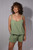 Linen Camisole Top ~ Khaki