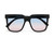 OKKIA - Sunglasses - OK040 BK-BP - Black - Lens Blue/Pink
