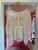 Crochet Embroidered Top ~ Beige