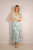 Swirl Sleeveless Maxi Dress ~ Teal