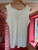 Frill Vest ~ White