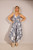 Goose Island - Palm Leaf Jumpsuit ~ Navy