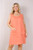 Linen Flower Pocket Sleeveless Dress ~ Coral