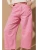 Marino Denim Trousers ~ Candy Pink
