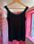 Pretty Vest Top ~ Black