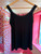 Pretty Vest Top ~ Black
