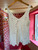 Crochet Vest Top ~ White