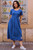 Ida Jersey Dress ~ Blue Lobster Badge